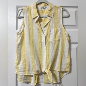 SUMMER MUST HAVE! Only worn once. Vacation staple. Women’s Sm. Adjustable crop